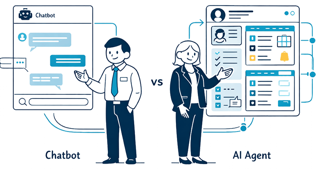 AI Agents vs Chatbots for Business Operations