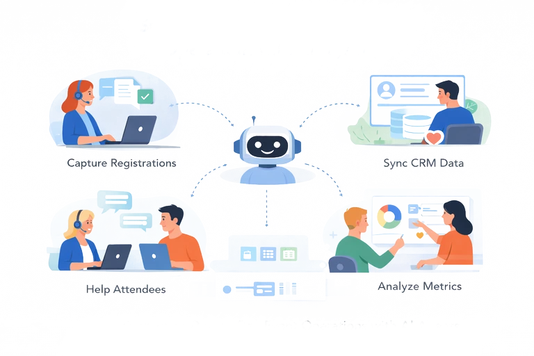 How AI Agents Help Event Teams Manage Attendee Data - LOGICON