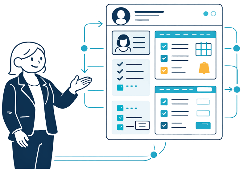 What an AI agent is in a business context