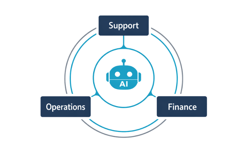 AI Agents Reduce Manual Handoffs Between Support, Ops, and Finance Teams