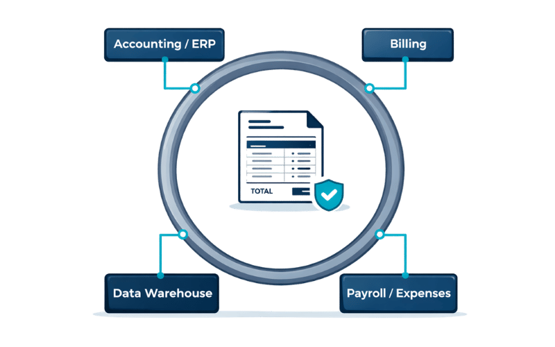How AI agents connect financial reporting systems
