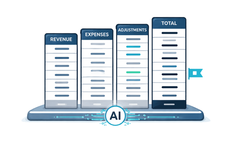 What financial reporting looks like with AI agents in place