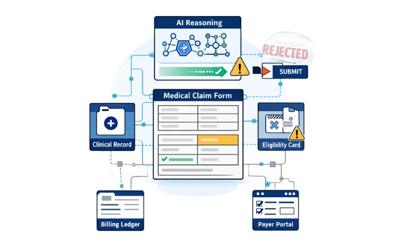 How AI Agents Predict Claim Denials Before Submission