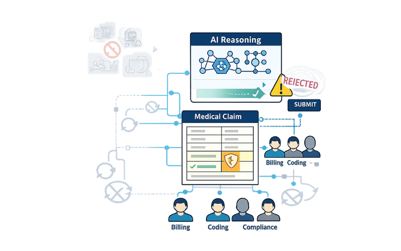 How AI Agents Reduce Manual Rework Across Revenue Cycle Teams